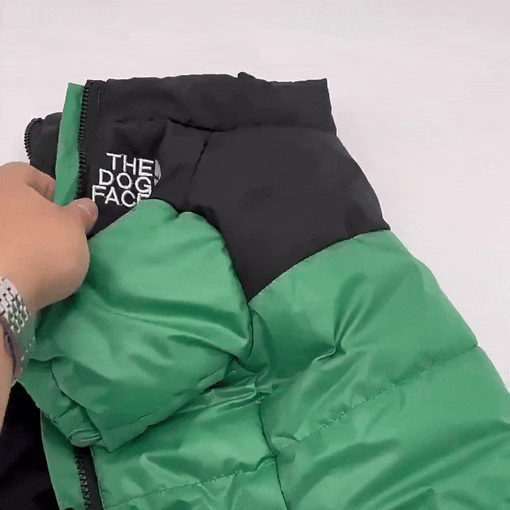 Dog Face Puffer Coat